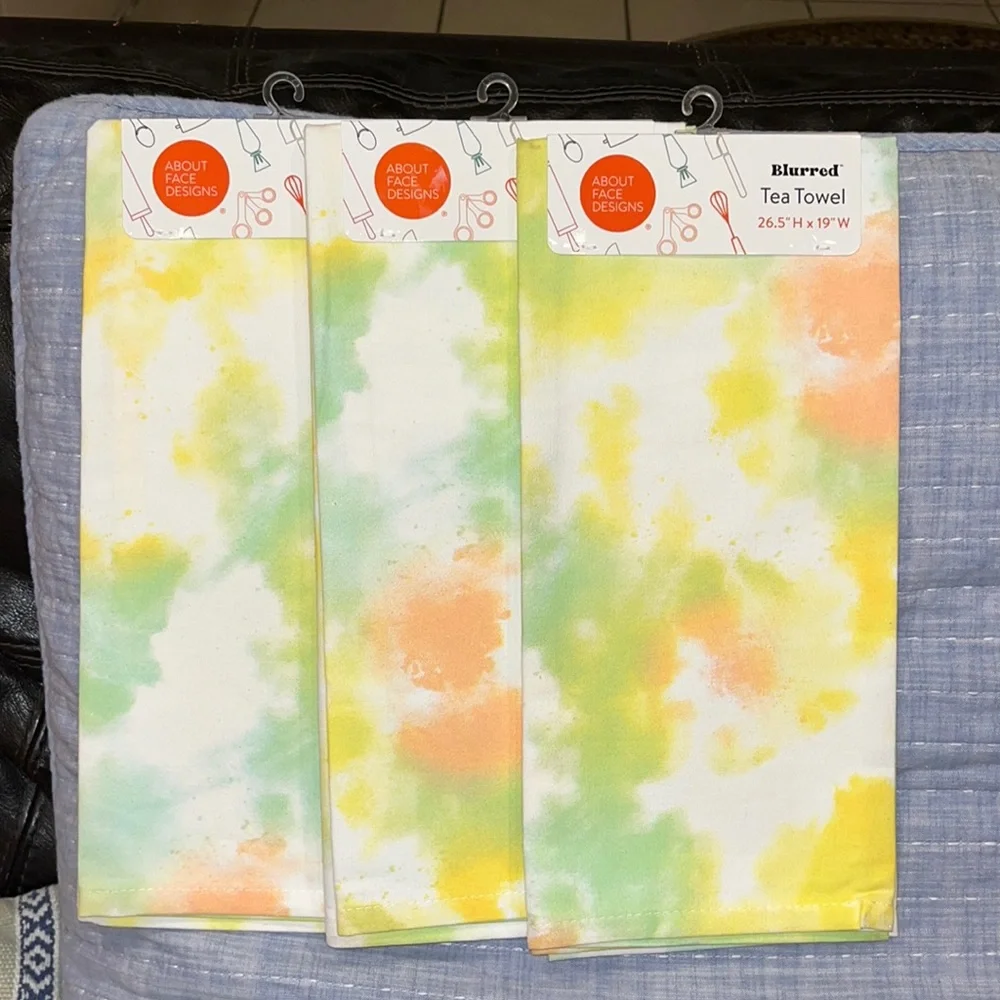 100% cotton tea towels bundle